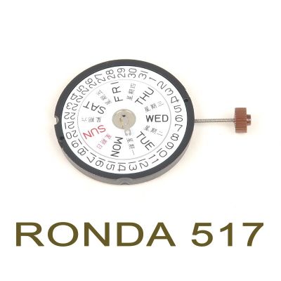 :{“:” “RONDA 517 Movement ดั้งเดิมและใหม่เอี่ยมการเคลื่อนไหวของ517ควอตซ์ปฏิทินคู่เครื่องประดับนาฬิกาปฏิทินสามครั้ง