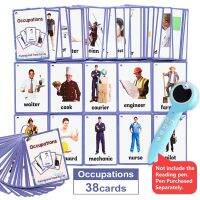 26 Categories 767 Children Occupations English Cognitive Flash Cards educational toys for kids baby