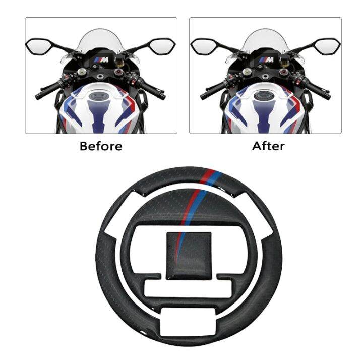 สติกเกอร์ป้องกันน้ำมันฝาปิด-s1000rr-สำหรับ-bmw-s1000-rr-hp4-s-1000rr-s-1000-rr-2019-2020-2021แผ่นถังเชื้อเพลิงรถมอเตอร์ไซค์สติ๊กเกอร์