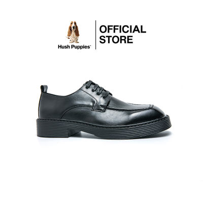 Hush Puppies_รองเท้าผู้ชาย รุ่น STARK HP IHDFB0142A - สีดำ รองเท้าหนังแท้ รองเท้าทางการ รองเท้าแบบสวม
