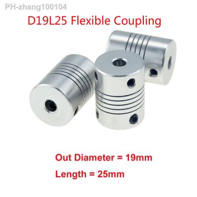 3pcs 5x8mm CNC Motor Jaw Shaft Coupler 5mm To 8mm Flexible Coupling OD 19x25mm D19L25 Flexible Coupling High Quiality Alloy