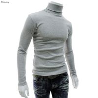 Fstylefang-Sweaters Mens Winter Stretch High Neck Long Sleeve Turtleneck Undershirt