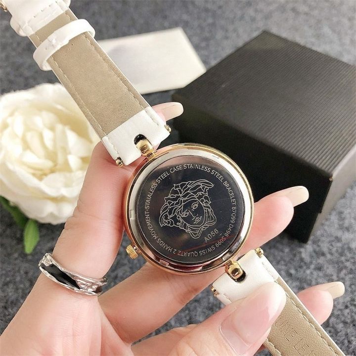 นาฬิกาสำหรับผู้หญิงเข็มขัดทรงธรรมดาเดิมนาฬิกาข้อมือ-geneva-นาฬิกาดีไซเนอร์เครื่องประดับ