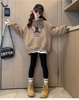 HOT★Girls Sweater 2022 Autumn and Winter Fashion Childrens Winter Brushed Lining Top for Girls and Teenagers