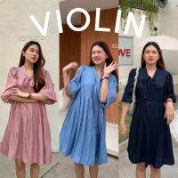 12FEBRUARY | VIOLIN OVERSIZED DRESS เดรสสุดน่ารัก กระโปรงจีบ ใส่แบบหลวมเกาหลีเกาใจสุดๆ