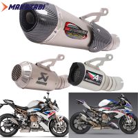 Slip-On สำหรับ BMW S1000RR 2019-2023 S1000 RR รถจักรยานยนต์ตัวเก็บเสียงท่อไอเสียหนี Moto Middle Link ไปป์ Slip On Modify Racing Exhuast Link Pipe ท่อเหล็กกล้าไร้สนิม S 1000RR