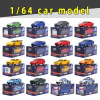 RMZ 1/64 Famous Car Series Sports Car Diecast Model Car Four Wheel Sliding Collection Model Of Childrens Toy Car Die-Cast Vehicles