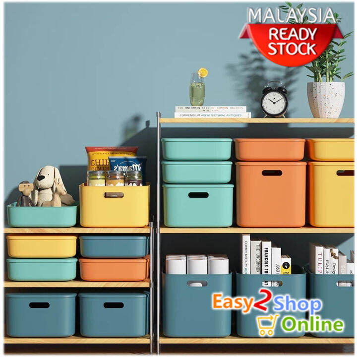 Ready stock Muji Storage Box With Lid Document Sundries