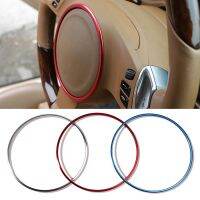 Car Steering Wheel Decoration Ring Sticker Styling For Porsche Cayenne Macan Panamera 718 911 Accessories Interior Modification