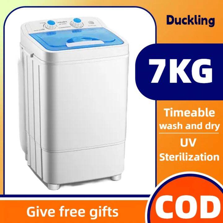 7KG Washing Machine Sterilization Family Small Washing Machine Top Load