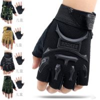 [COD] Childrens seal half finger 5-13 weeks outdoor spring summer and autumn riding bike short sun protection non-slip