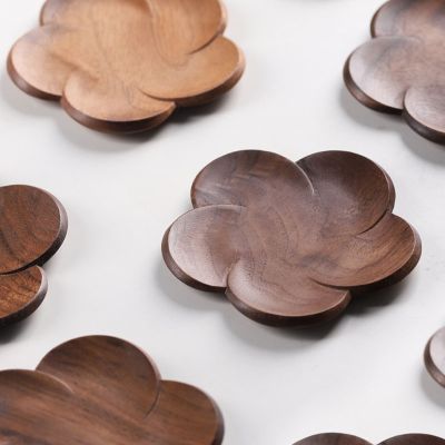 【CC】 Musowood Wood Coasters Placemats Resistant Drink Table Cup