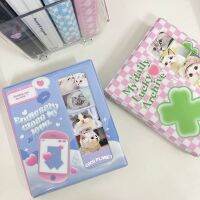 【LZ】 INS Photo Album Star Chaser Idol Album Card Book Storage Album Collection Book Korean Four-grid Cute Photocard Holder