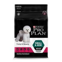 อาหารสุนัข PRO PLAN® สูตร Small&amp;Mini Adult Fussy &amp; Beauty อาหารสุนัขพันธุ์เล็ก ที่มีปัญหาทานยาก 7 KG.