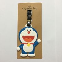 〖Margot decoration〗 Doraemon Girl Boy Boarding Pass Luggage Tag Cute Luggage Identification Small Hanging Ornament Travel Identification pendant