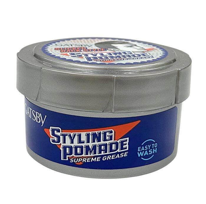 GATSBY Styling Pomade Supreme Grease 30g Lazada PH