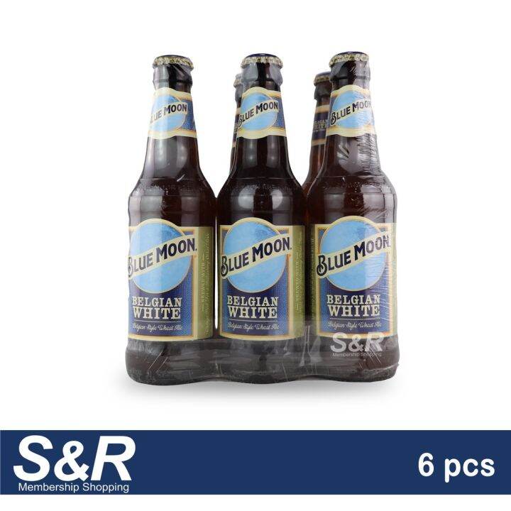 Blue Moon Belgian White BelgianStyle Wheat Ale 6pcs Lazada PH