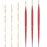 ஐ●┋ Short Feet Eye-catching Accessories Wood Balsa Flotteur Peche Fishing Tools Vertical Float Wooden Fishing Float Tail