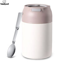 Studyset IN stock Food Thermos 800ml Vacuum Insulated Soup Flask Stainless Steel Inner Tank Lunch Container Leak Proof Food Jar