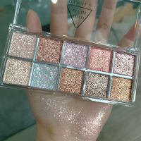 DIKALU อายแชโดว์10สี พาเลทอายแชโดว์ กันน้ำeyeshadow10color  Palette ที่ทาตา10สี HZ-018