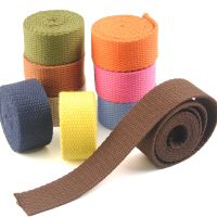 【CC】 3meters 25/32/38mm Canvas Webbing/Ribbon Cotton Webbing Knapsack Accessories Outdoor Parts