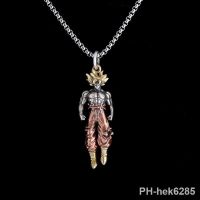 ♈❈ Fashion Creative Cartoon Monkey King Pendant Men and Women Hip-Hop Trend Necklace Animation Leisure Entertainment Jewelry