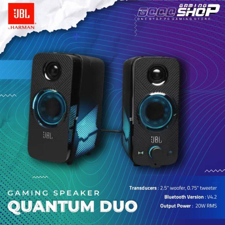 Jbl Quantum Duo 20 Bluetooth Quantumsound Signature Gaming Speaker