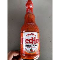 ?มาใหม่?Franks Red Hot Original Cayenne Pepper Sauce ซอส พริกคาเยน แฟรงค์ เรดฮอต  354 มล.??