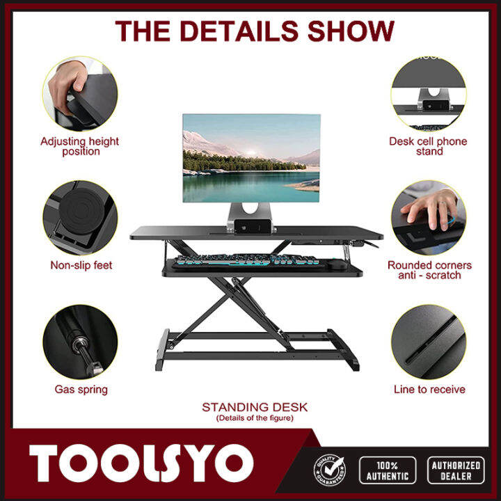 Lift Table Smugdesk Adjustable Ergonomic Sitting Standing Convertible