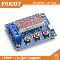 Foriot  DC4.5-6V ZB2L3จอแสดงผลดิจิตอลโมดูลทดสอบความจุของแบตเตอรี่ B-Attery อินเตอร์เฟสไมโครยูเอสบีทดสอบเครื่องวัดการปล่อยความจุ