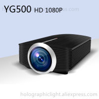 YG500มินิโปรเจคเตอร์ HD 1080P สมาร์ททีวี WIFI แบบพกพาโฮมเธียเตอร์ Cinema แบตเตอรี่ Sync ศัพท์ Beamer LED Projector สำหรับ Ios