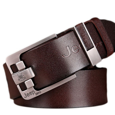 Designer Best Quality 100 Upper Genuine Leather Alloy Pin Buckle Belt For Men Fashion Business Men Belts Vintage Style Gift