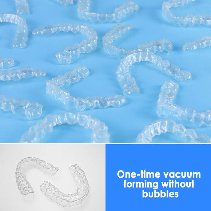 Agdoad 20Pcs Dental Lab Splint Thermoforming Material Vacuum