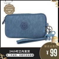 ✓ Kipling ยุโรปและอเมริกาสำหรับผู้หญิงกระเป๋าใส่เหรียญลำลอง Kipling ผ้าใบกระเป๋าคลัทช์เรียบๆกระเป๋าลิงกระเป๋าใส่บัตรเครื่องประดับ