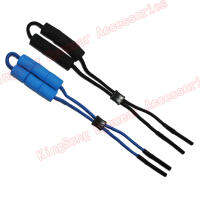 swimming and fishing sunglass adjustable sturdy eyeglass sport strap buoy floating cords retainer with silicon end tube floaters