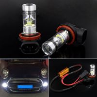 【CW】2pcs Canbus NO Error H11 H8 LED Bulbs Car Fog Lights For Mini Cooper R56 R57 R58 R50 R53 F55 F56 Jaguar XE XF Pontiac Saab 9-3