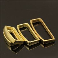 ◑ 2 Pcs Solid Brass Belt Keeper D Shape Belt Strap Loop Ring Buckle for Leather Craft Bag Strap Belt 16mm 20mm 25mm 32mm 40mm