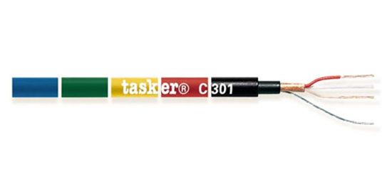 Dây tín hiệu micro tasker c301 thương hiệu italia - ảnh sản phẩm 2