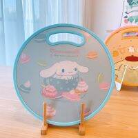 Sanrio อนิเมะ Kuromi เขียงเขียงเพลงของฉัน Cinnamoroll Choppingboard ผักเนื้อเขียงสำหรับหั่นผลไม้อาหารทัพพีห้องครัวอุปกรณ์