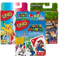 UNO FLIP! Board Game Anime Cartoon Pikachu Figure Pattern Entertainment uno Cards Games Gifts