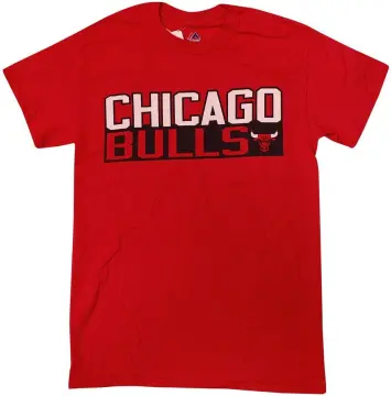 Mens XL UNK Chicago Bulls T Shirt Jersey NBA Basketball Tee All Over Print