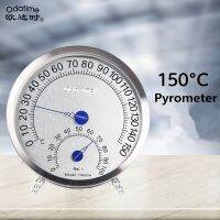 (Gold Seller) Odatime 2 Kinds Sauna Room Hygrometer Home Bath Thermometer Stainless Steel Pyrometer For Indoor Outdoor And Steam