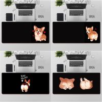 FHNBLJ Top Quality Cute Corgi ass cartoon Dog Durable Rubber Mouse Mat Pad Free Shipping Large Mouse Pad Keyboards Mat Basic Keyboards