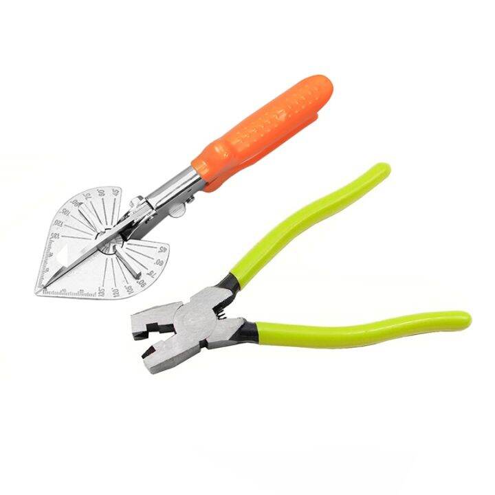 [HOT LULIAN SHI] 45 to 90 degree angle shear miter wire groove cutter
