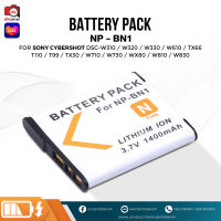 สินค้าขายดี แบตเตอรี่ Battery Pack NP-BN1 (ตัวเทียบ) สำหรับใช้กับโซนี่ Replacement Battery for Sony CYBERSHOT DSC-W310/  W320/ W330/ W610/ TX66/ T110/ T99/ TX30/ W710/ W730/ WX80/ W810/ W830