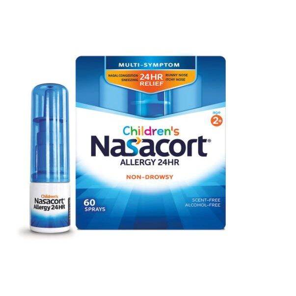 Nasacort Children's Allergy 24HR Nasal Spray NonDrowsy & Scent Alcohol