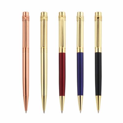 Luxury Quality 856 Gold Various  Business Office School Supplies Medium Nib Ballpoint Pen New Pens
