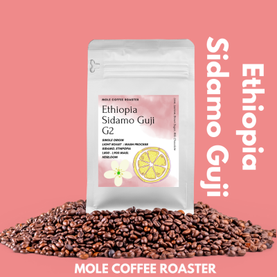 Mole Coffee : เมล็ดกาแฟคั่ว Ethopia Sidamo G2 ถูก คุ้มค่า ส่งไว คั่วใหม่