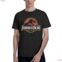 BayLine Jurassic Park Logo สไตล์เมืองสุดเท่เสื้อยืดลายอนิเมะมินิ