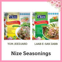 NIZE ผงไนซผงปรุงรสอาหารคลีน สูตรยำจิ๊ดจ๊าด ( YUM )/ ลาบอีสานเเซ่บ laab e-san Zaab เเบบซอง